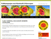 Tablet Screenshot of folkkampanjen.se